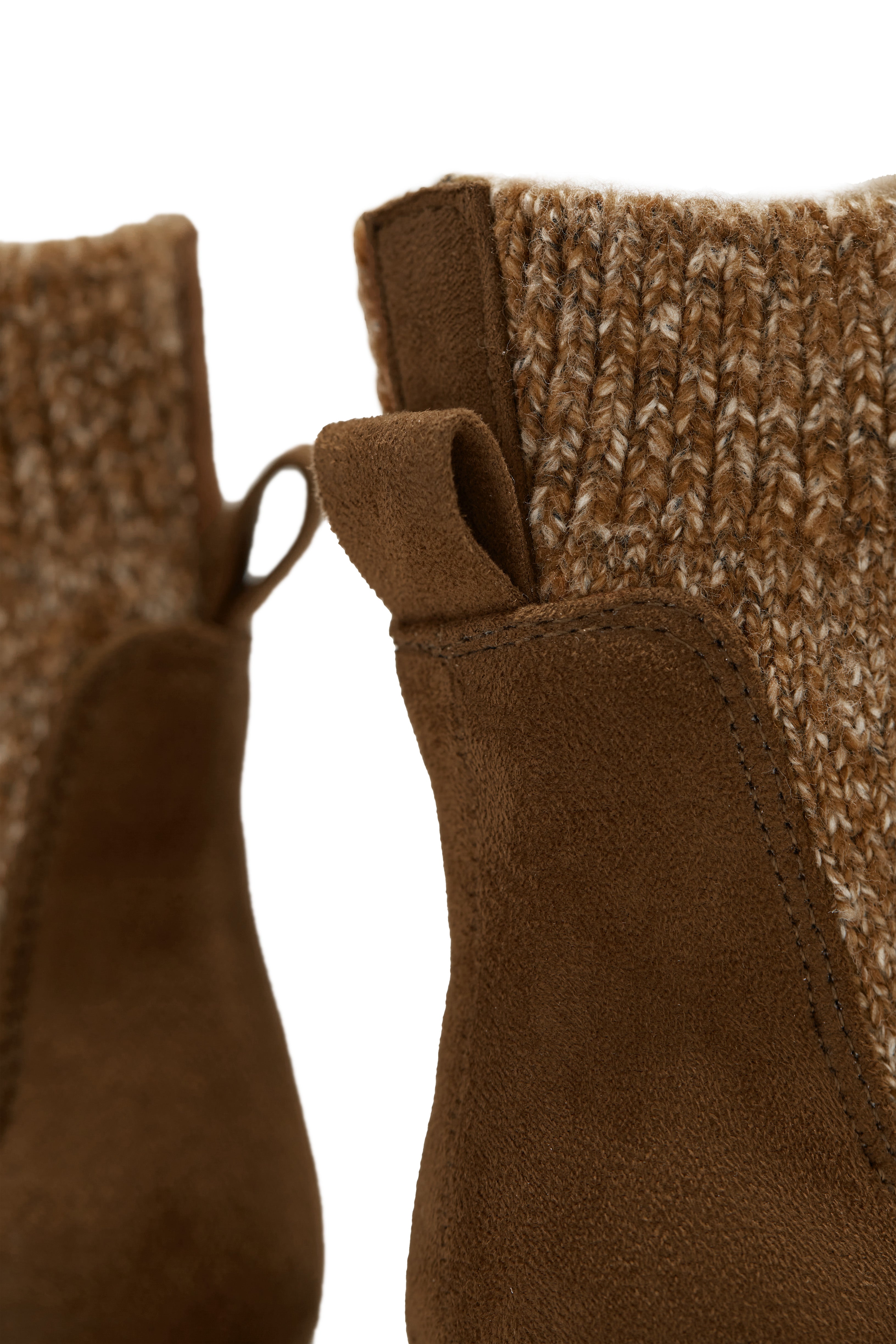 Winter Dreams Block Heel Ankle Boots - Brown-Laseno.All Rights Reserved.