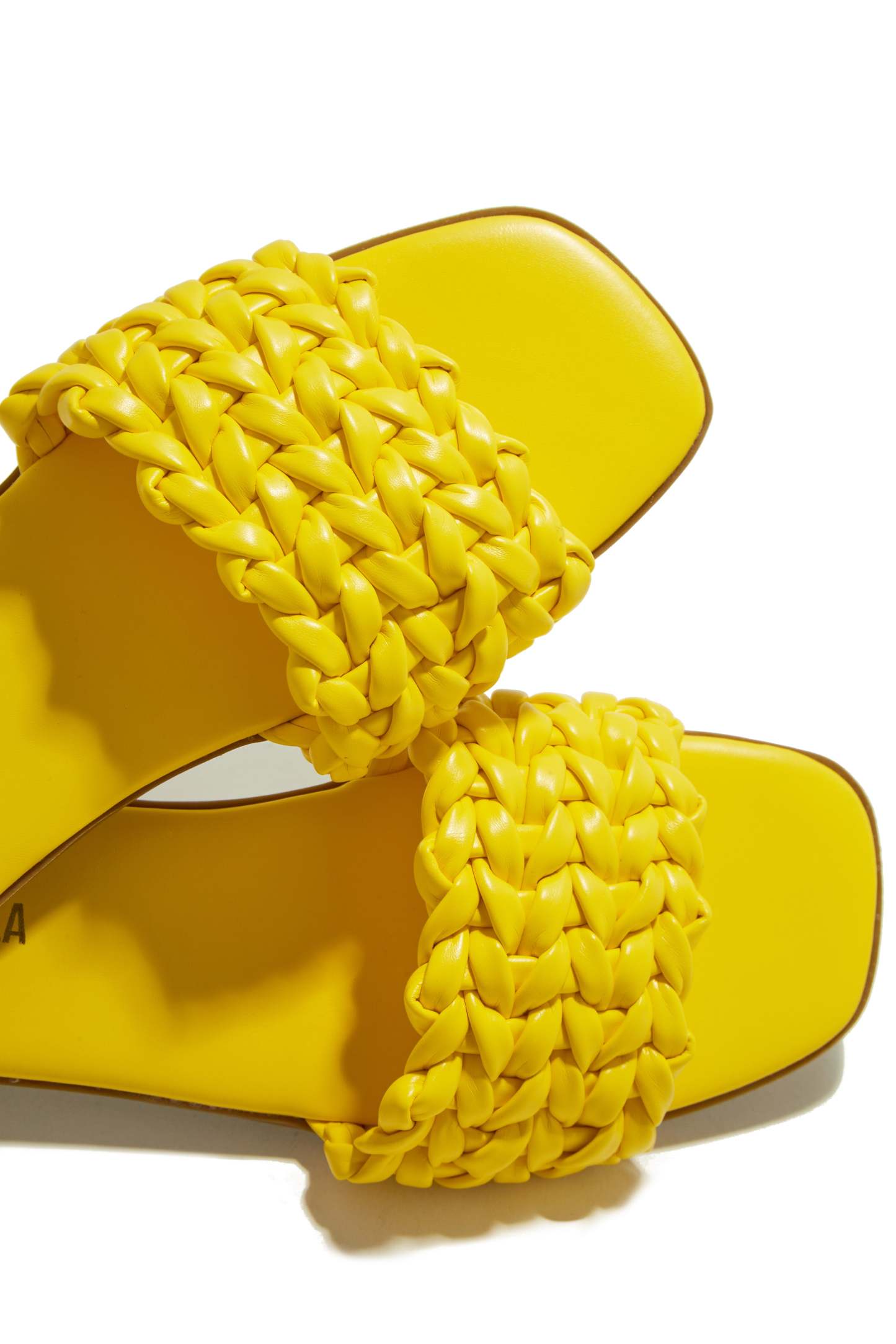 Tulum Sun Slip On Sandals - Yellow-Laseno.All Rights Reserved.