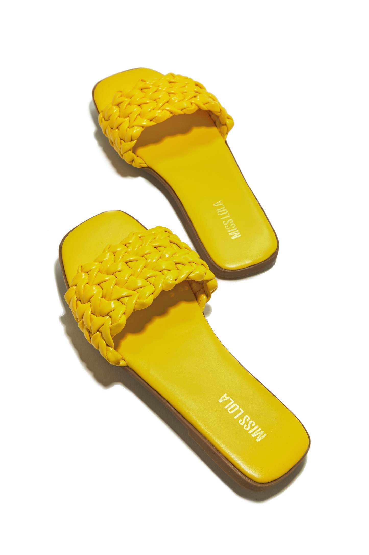Tulum Sun Slip On Sandals - Yellow-Laseno.All Rights Reserved.