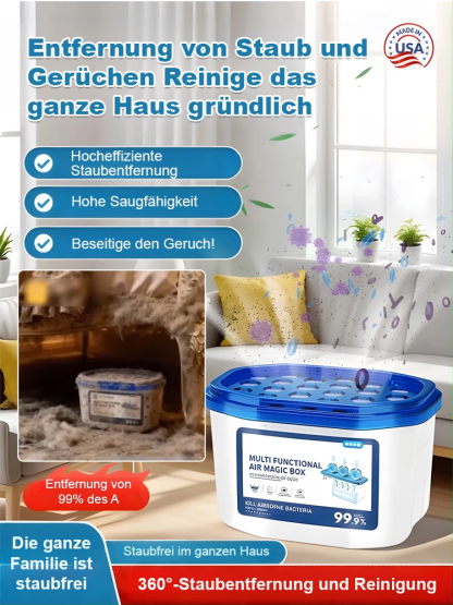 🔥【365 Tage staubfrei für die ganze Familie】✨ Staubentferner-Box | Chlorfrei & reizfreie Rezeptur.