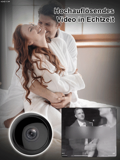 Premium 4K Mini Überwachungskamera ✨ Unsichtbar ✨90 Tage Akku ✨ 100% Datenschutz 📷🛡️