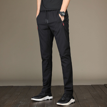 Herren Herbst/Winter Warme Business-Casual-Hose
