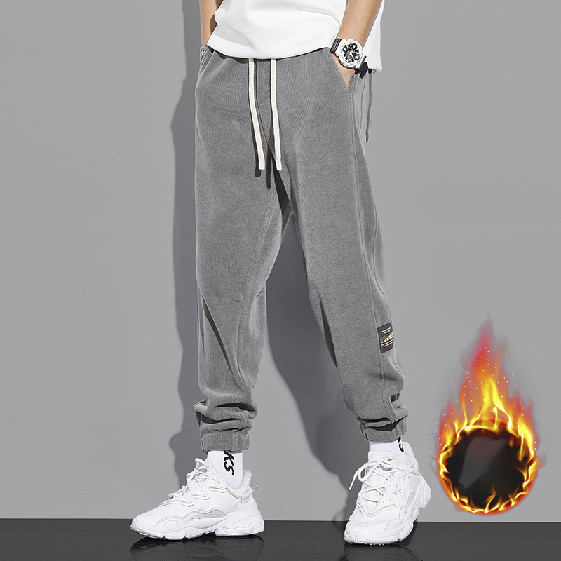 🔥【Winterliche Plüsch-Cordhose mit frei wählbarer Dicke】Ultra-warme Samthose – Eleganz & Komfort für kalte Tage!