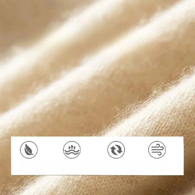 Kurzer Pullover mit Rundhalsausschnitt, lockerer, großer Oberbekleidungspullover