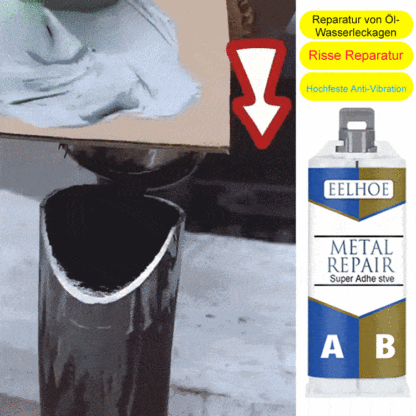 🔥Universeller Reparaturgusskleber✨Repariert alle Korrosionen, Risse und Leckagen in einer Sekunde.