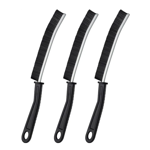 Lückenreinigungsbürste, küche Badezimmer Groove Gap Cleaning Brushelektrische reinigungsbürste,Premium schrubber mit Aluminiumstütze mit 15°-Winkel Zauberbürste, dünne Reinigungsbürste für die Küche