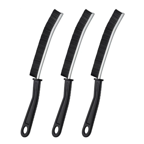 Lückenreinigungsbürste, küche Badezimmer Groove Gap Cleaning Brushelektrische reinigungsbürste,Premium schrubber mit Aluminiumstütze mit 15°-Winkel Zauberbürste, dünne Reinigungsbürste für die Küche