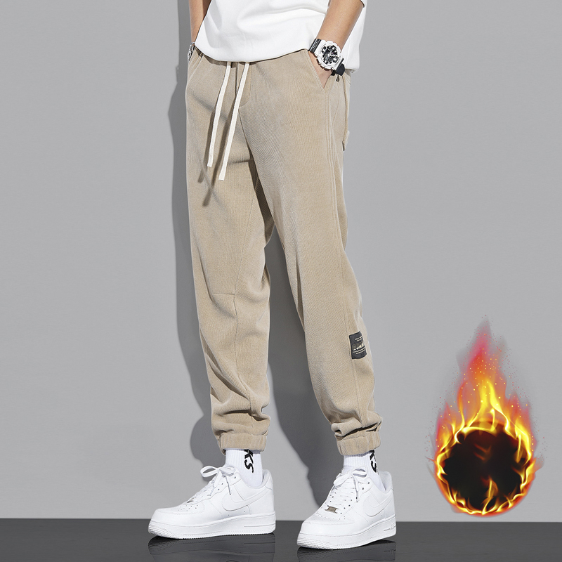 🔥【Winterliche Plüsch-Cordhose mit frei wählbarer Dicke】Ultra-warme Samthose – Eleganz & Komfort für kalte Tage!