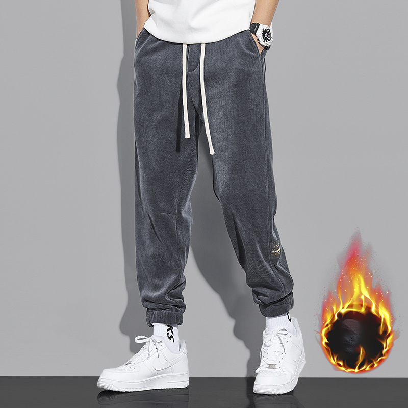 🔥【Winterliche Plüsch-Cordhose mit frei wählbarer Dicke】Ultra-warme Samthose – Eleganz & Komfort für kalte Tage!