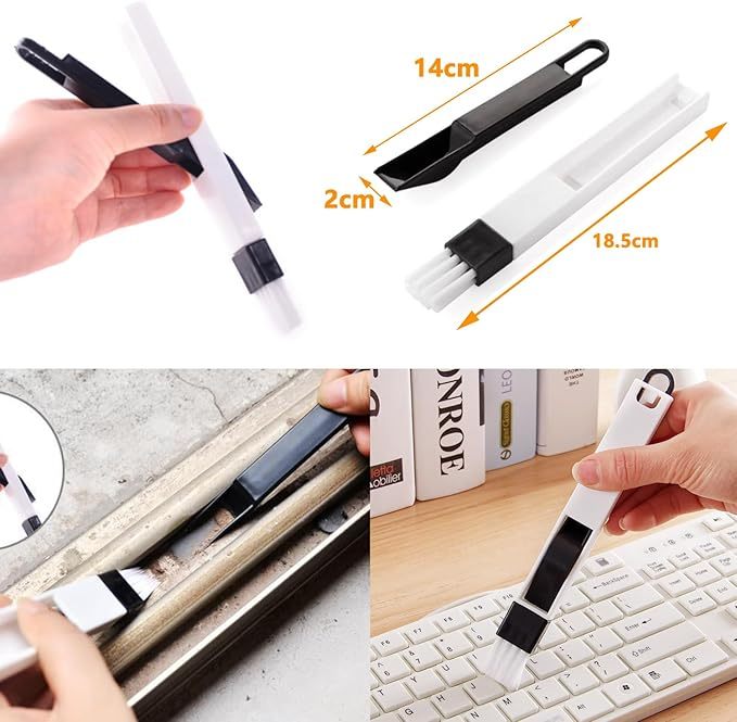 Staubwedel Teleskop Waschbar，Staubwischer lang ausziehbar bis 2,45m，staubwedel mit teleskopstange und Biegbar，Spinnwebenbesen für hohe Decken Deckenventilator spinnenweben Eckbesen Grau