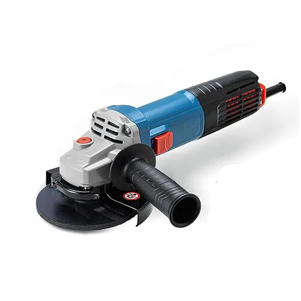 Winkelschleifer 1100W, 125mm, Leerlaufdrehzahl:11.800min-1, Schnellverschlussabdeckung, Zusatzhandgriff ，mit 2 Schleifscheiben, 2 Fächerschleifscheiben, 2 Trennscheiben