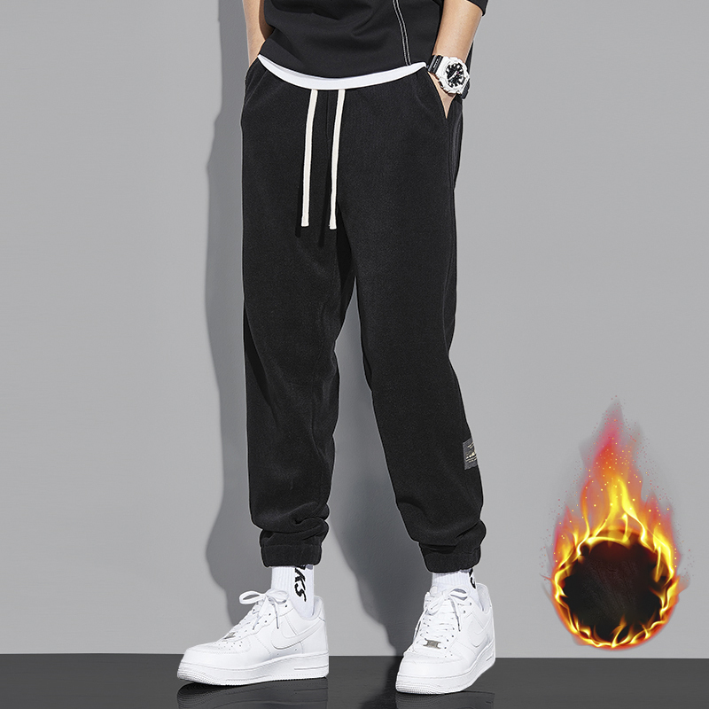 🔥【Winterliche Plüsch-Cordhose mit frei wählbarer Dicke】Ultra-warme Samthose – Eleganz & Komfort für kalte Tage!