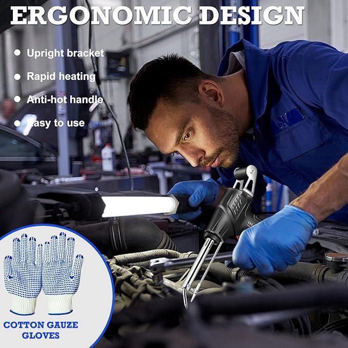 Extern Beheizten Industriellen Schweißgerät,Laserschweißwerkzeuge Schweißpistole,Multifunktions-Lötpistolen-Set Handschweißgerät mit Drahtvorschub,Laser Schweißgerät für Metall Zinn