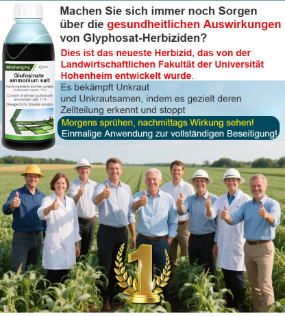 3-Stunden-Schnell-Unkrautvernichter, 1 Kappe reicht für 1000m² Garten