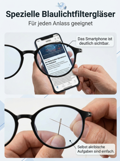 [Jubiläums-Sale]Jenaer Optik-Meisterwerk: Intelligente Autofokus-Brille für Nah & Fern (1.0- 10.0 Dioptrien) | Gleitsicht, Blaulichtfilter & UV-Schutz