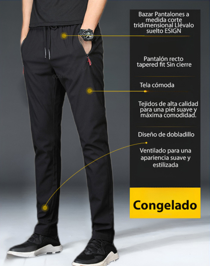 Herren Herbst/Winter Warme Business-Casual-Hose