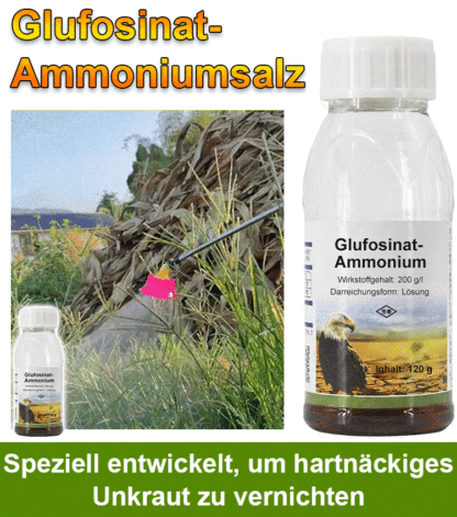 3-Stunden-Schnell-Unkrautvernichter, 1 Kappe reicht für 1000m² Garten