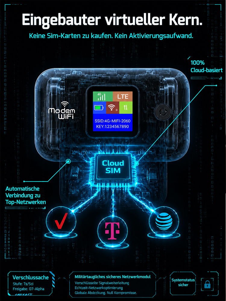 🛜 5G-WLAN-Hotspot für unterwegs 📱 Ultraschnelles Internet jederzeit und überall! 🥳