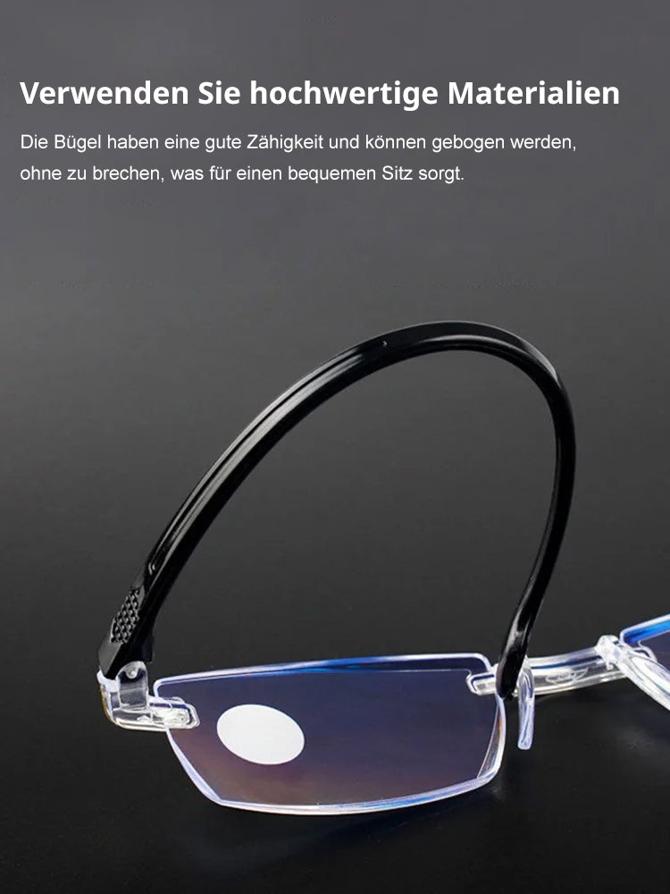 🔥【Intelligente All-in-One Brille für klare Sicht】Auto-Zoom Premium Presbyopie