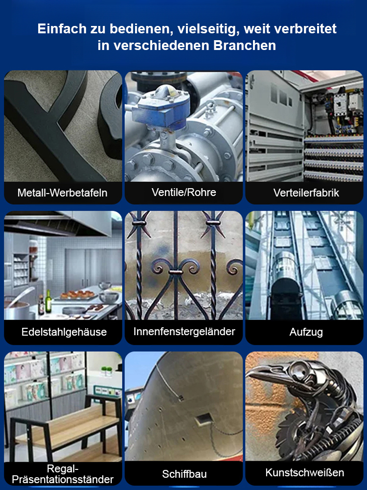 🔥【Leistungsstarkes 3-in-1 Schweißwunder】Industrielle Schweißwerkzeuge