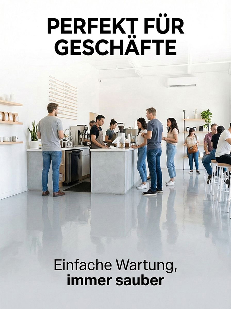 Premium Bodenbeschichtung | Marmor-Effekt | 100qm pro Eimer | 2H Trocknung 🛡️✨