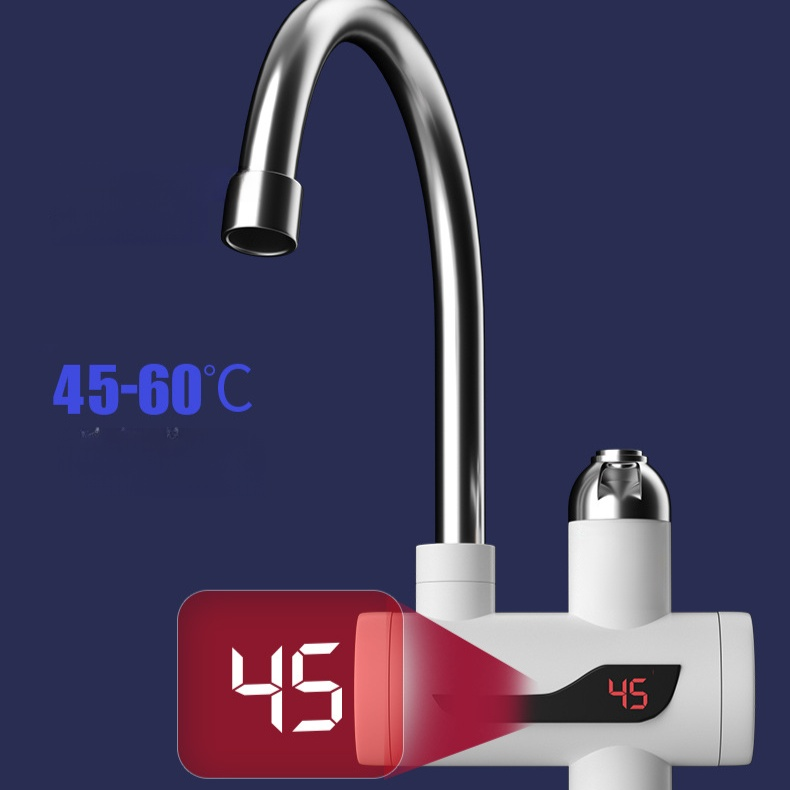 Kochnische elektrischer Warmwasserhahn Heizung Schnellbeheizte Kochgeschirrspülarmaturen