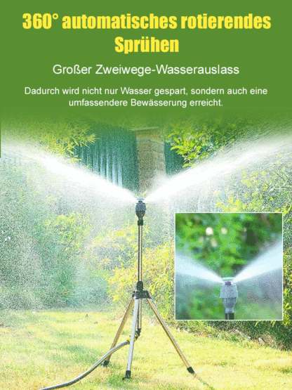 360° automatisch rotierender Sprinkler