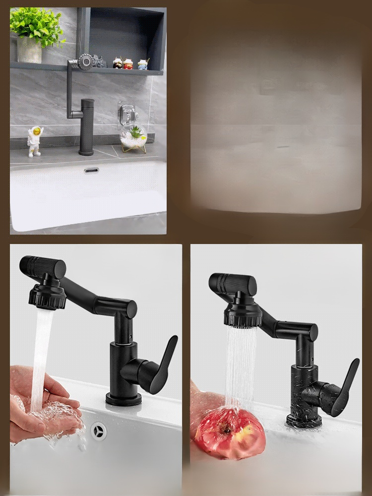 【✨️Begrenzter Zeitraum Sonderpreis】1080° drehbarer Wasserhahn mit mechanischem Arm