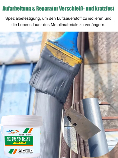 【✨️Ein Eimer deckt 60 Quadratmeter ab】Rostumwandelnde Grundierung
