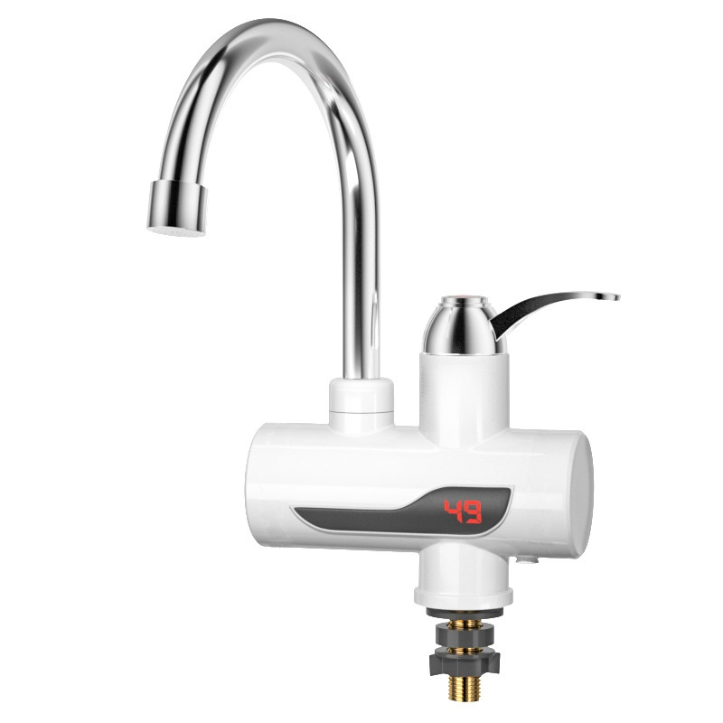 Kochnische elektrischer Warmwasserhahn Heizung Schnellbeheizte Kochgeschirrspülarmaturen