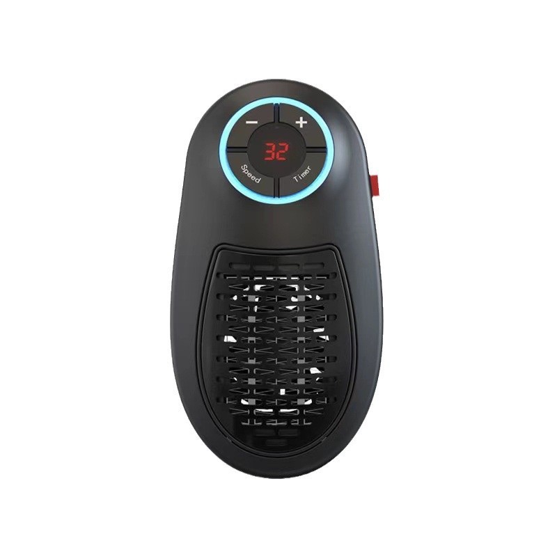 Energiesparender, stromsparender, in 3 Sekunden aufheizender Mini-PTC-Wandheizlüfter.