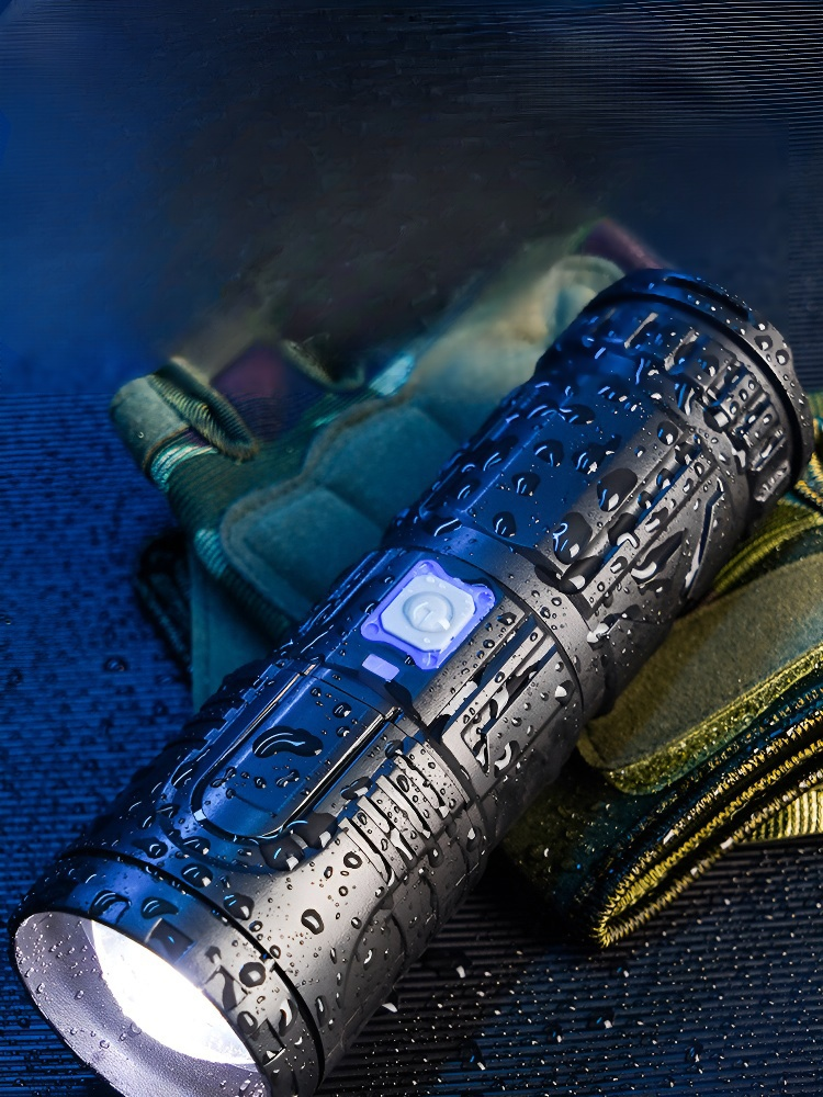 Weiße Laser-Zoom-Taschenlampe