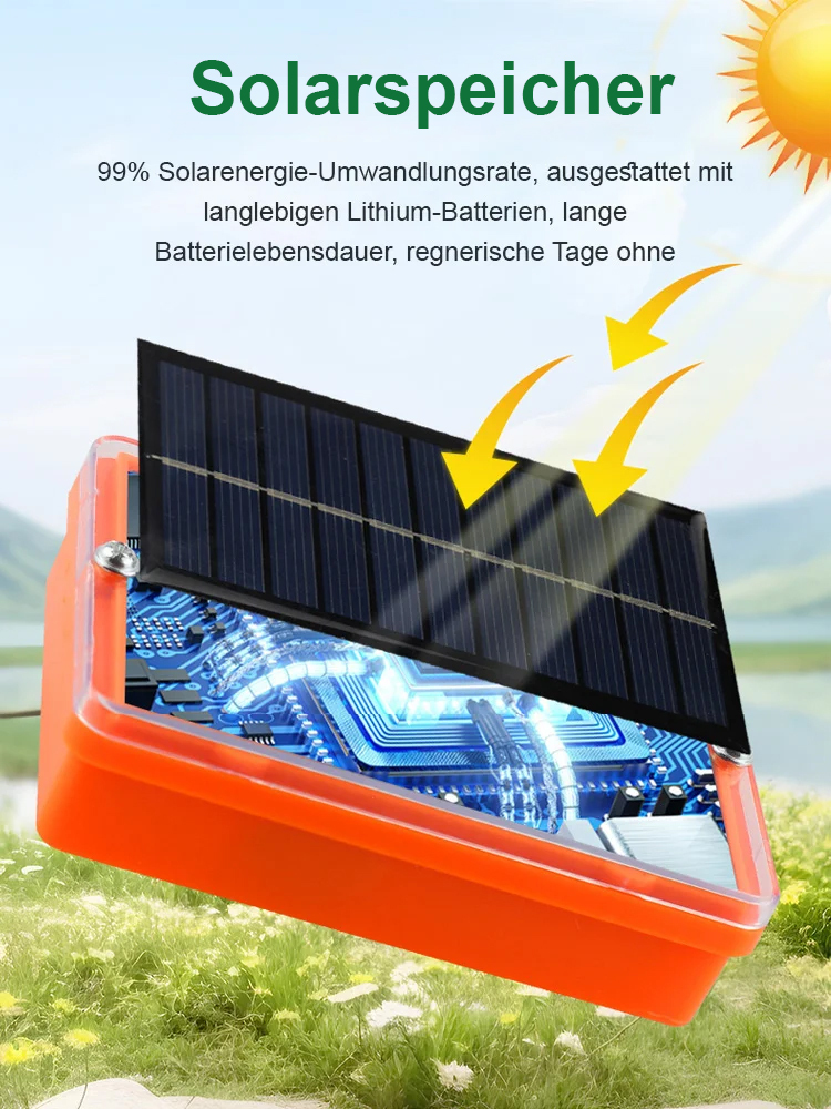 【✨️Begrenzter Zeitraum Sonderpreis】Solar-Vogelvertreiber