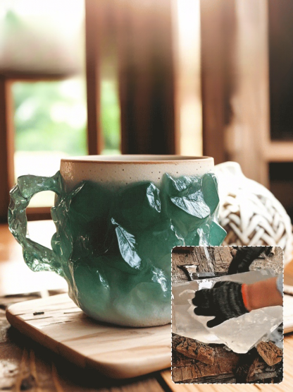 【✨️Weihnachtsfrühkauf】Mineralischer Wellness-Kristall-Kaffeebecher