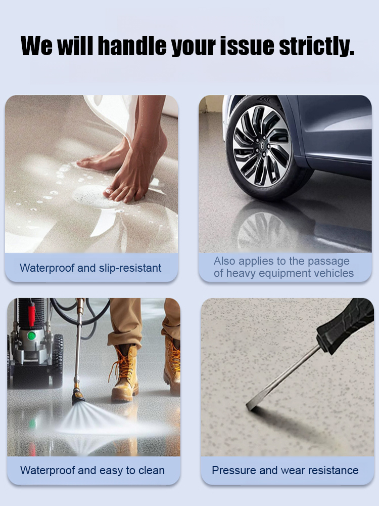 【✨️Begrenzter Zeitraum Sonderpreis】Upgrade epoxy coloured sand floor paint.