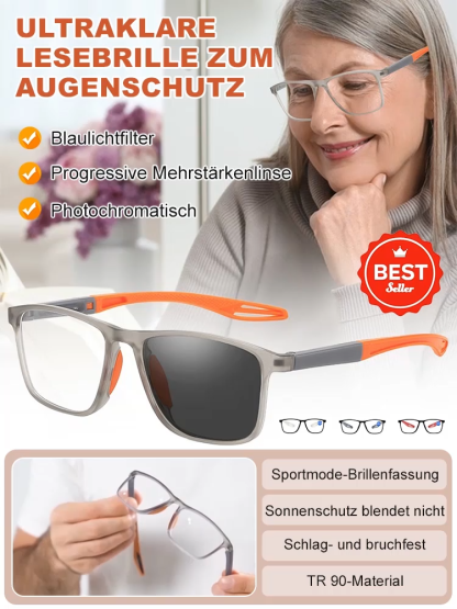 Ultra-klare TR-komfortable Lesebrille für Senioren mit Augenschutz