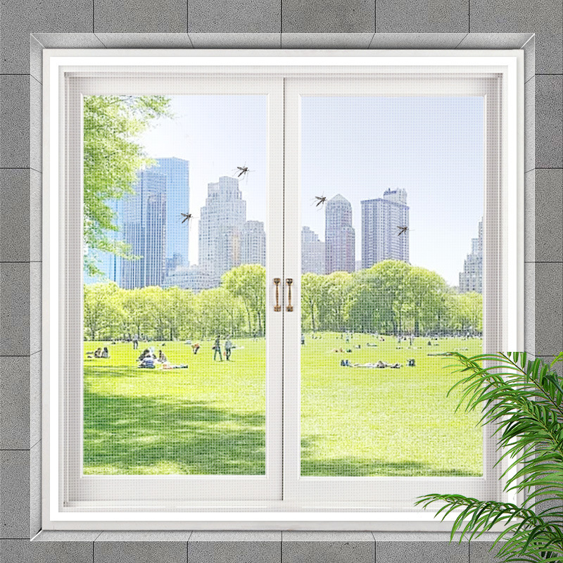 Selbstklebende ektenschutzgitter Fensterbildschirm Selbstklebend Für Den Hausgebrauch Sicheres Mater