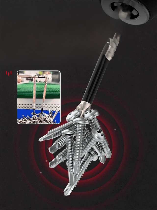 【✨️Begrenzter Zeitraum Sonderpreis】Stark magnetische, rutschfeste und stoßfeste Bit-Set.