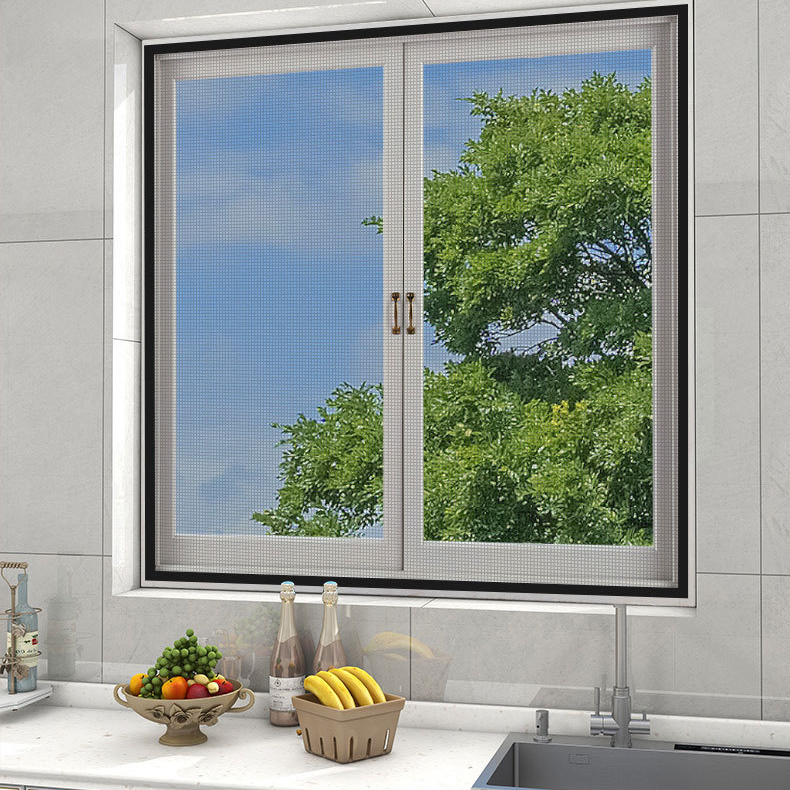 Selbstklebende ektenschutzgitter Fensterbildschirm Selbstklebend Für Den Hausgebrauch Sicheres Mater