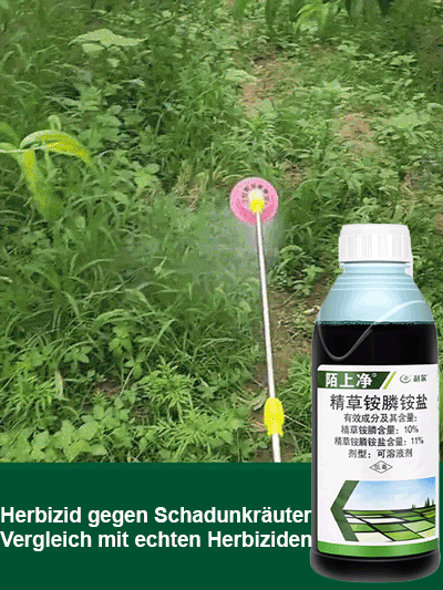 Profi Unkrautvernichter | 5 Jahre Schutz | 750m² Reichweite | EU-Zertifiziert 🌿🛡️