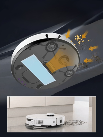 【✨️Begrenzter Zeitraum Sonderpreis】Home 3-in-1-Radar-Reinigungsroboter mit Wasch- und Wischfunktion