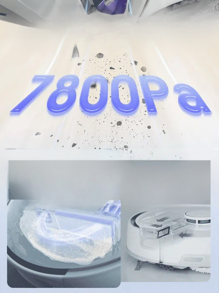 【✨️Begrenzter Zeitraum Sonderpreis】Home 3-in-1-Radar-Reinigungsroboter mit Wasch- und Wischfunktion
