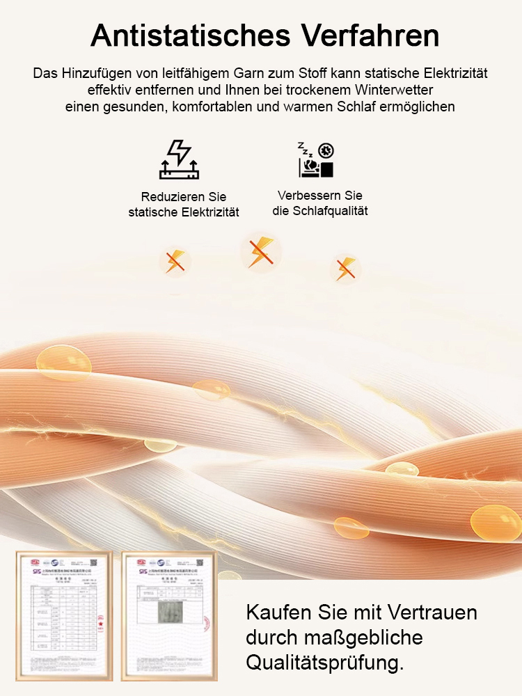 【37° konstante Temperatur】A-Klasse Baby- und Mutter-Kaninchenwolle dicke, warme Decke