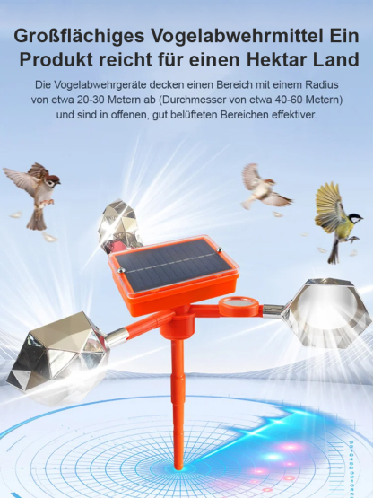 【✨️Begrenzter Zeitraum Sonderpreis】Solar-Vogelvertreiber