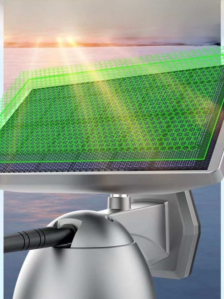 Handy-Fernbedienung Ultra-HD Vollfarb-Nachtsicht Outdoor-Wasserdichte Solarkamera