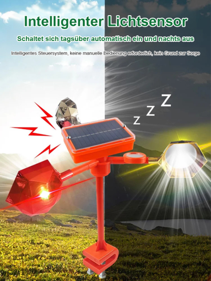 【✨️Begrenzter Zeitraum Sonderpreis】Solar-Vogelvertreiber