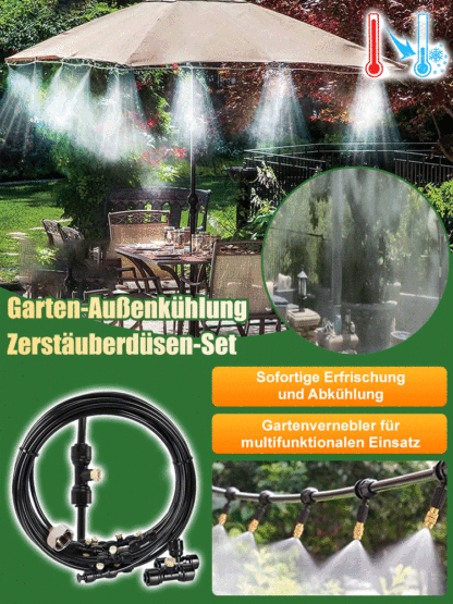 Garten Outdoor Niederdruck Kühlverneblungsdüsen
