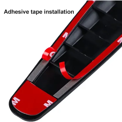 2 stücke Auto Stoßstange Schutz Streifen Schutz Ecke Schutz Streifen Scratch Protector Crash Anti Kollision Auto Zubehör