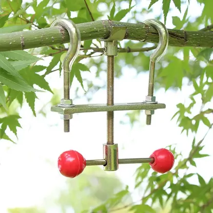 1 Set Bonsai Zweig Bender Tools Kit Außergewöhnliche Stahl Gartenarbeit Pflege Wunderbare Kreisel Installation Baum Stamm Bender Werkzeug Teile