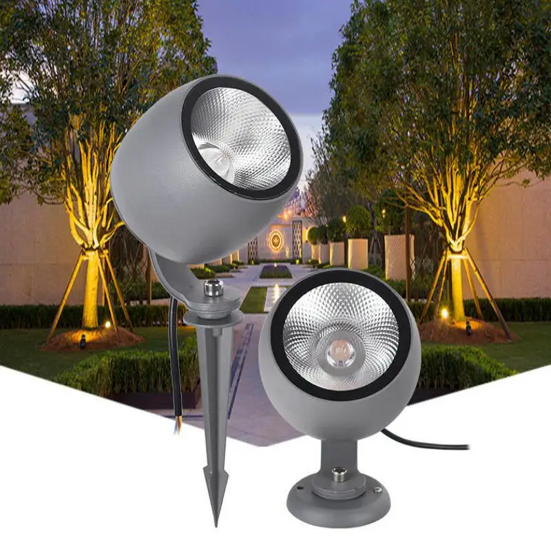 Wasserdicht IP68 LED Garten Licht LED Rasen Lampen 10W 15W 20W 30W Led-strahler 12V 110V 220V Led Spike Licht Landschaften Beleuchtung